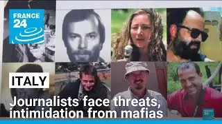 Press freedom under threat: Journalists in Italy face intimidation from mafias &bull; FRANCE 24 English