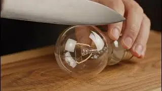 CAN YOU SHATTER A CRYSTAL LIGHT BULB? 💡 ASMR Glass Explosion! 🤯