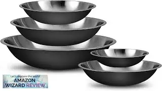 WHYSKO Meal Prep Stainless Steel Mixing Bowls Set Home Refrigerator and Kitchen Review
