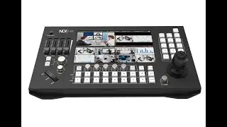 Best seller live production NDI switcher supports 8 NDI HX cameras multi live streaming recording.