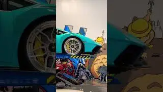 Sick Blu Glauco Lamborghini Hurac&aacute;n STO on Anrky wheels 🔥
