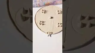 diy ludo from clay 💜#shortsfeed #diy #diycraft #craft #diyideas #clayart #game