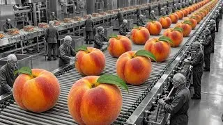 Inside the California Factory That Produces Millions of Canned Peaches Every Day
