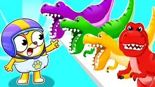 Dinosaur Stories for Kids 🦖｜Learn Colors｜Dinosaur Song| Ringo Kids