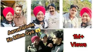 Gharaunda se Delhi Milne gya Aarushbhola Youtuber ko✅💯 @aarushbhola17 @VarunYadavLailaa 💪