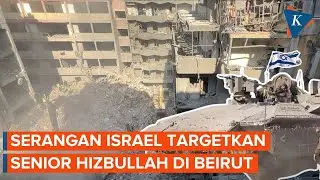 Serangan Udara Israel Sasar Pemimpin Senior Hizbullah di Beirut