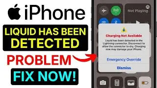 iPhone Liquid Detected Fix | Charging Not Available Solution | Lightning Connector Error Guide