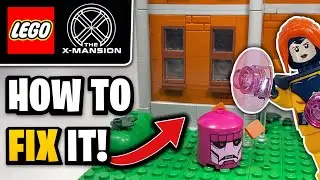 Как починить набор LEGO Marvel X-Mansion