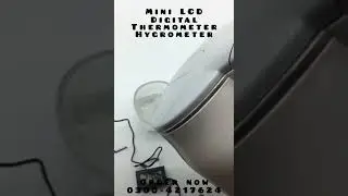Mini LCD Digital Thermometer Hygrometer Fridge Freezer Tester Temperature Tester Sensor Humidity Me