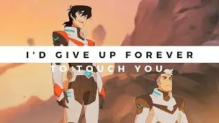 shiro x keith | i'd give up forever (to touch you) | voltron sheith fmv