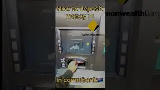 How to deposit money💵 in commbank | Australia🇦🇺#australiatravel #travel #commbank #bank