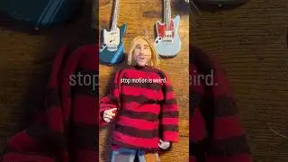 Kurt Cobain Stop Motion Puppets. #stopmotion #nirvana #animation #grunge #funny