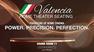 Sound Room 11 Paragons of Home Cinema: Valencia Home Theater Seating