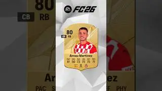 Arnau Martinez FC26 Update Card Prediction #arnaumartinez #martinez #spain #girona #barcelona #real