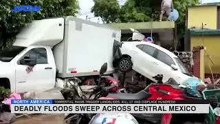 Deadly floods sweep across central Mexico