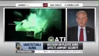 Congressman Steve Israel explains the danger of plastic guns and undetectable firearms