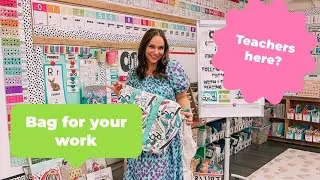 Whats in my SHYLERO teacher bag | teacher bag essentials, organized work bag packing| organizer tote