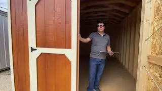Urethane barn shed tour