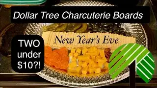 Новогодние доски с закусками из Dollar Tree всего за 10 долларов! Бесплатные игры и декор для веч...