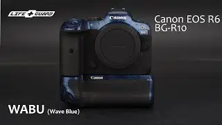 LIFE+GUARD Canon EOS R6 /Canon BG-R10 WABU Camera Skin