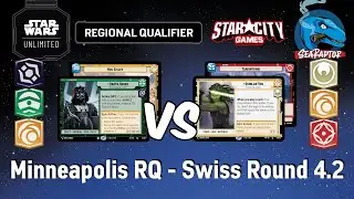 Star Wars Unlimited - Set 4 Minneapolis RQ - Round 4.2: Darth Vader (JTL) vs. Quinlan Vos