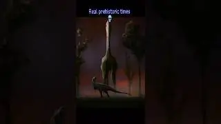 Prehistoric times vs real prehistoric times 💀☠️#dinosaur #unsettling #scary #creepy