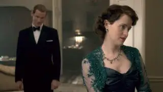 Queen taunts Phillip on his drunken return from the Lunch Club