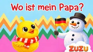 Wo ist mein Papa? 🐥 | Kinderlied Deutsch | Tierstimmen Lied f&uuml;r Kleinkinder