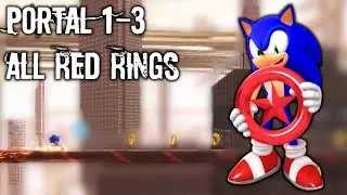 Sonic Frontiers Portal 1-3 All 5 Red Ring Locations Kronos Island