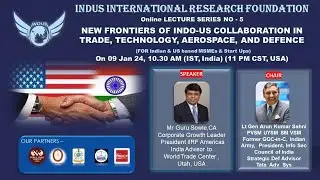 IIRF Def Tech Lec Seires no 5 Indo-US(Utah) Industrial Corridor Final