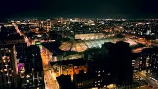 4K Night-Time - Cinematic Drone Video &ndash; Glasgow By Drone