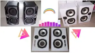 How to reuse old Sony Speakers | Restore Sony speakers | Sony SS-VX888 hifi Speakers
