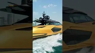 Unreal Speed on Water &mdash; Lamborghini&rsquo;s Floating Supercar #yachtlife