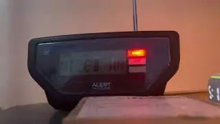 Alert Works Weather Radio All Hazard Radio in action!