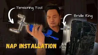 Paano Magkabit ng Nap Box sa Poste Gamit ang Tensioning Tool