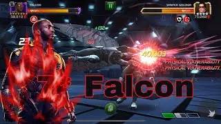 Ok 7* Falcon is Incredible! starts off with amazing Numbers - marvel contest of champions