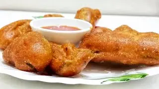 Capsicum pakora | capsicum pakoda
