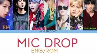 BTS- MIC DROP (COLOUR CODED LYRICS)