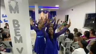 Coreografia: Caia fogo do céu. Sarah Oliveira 