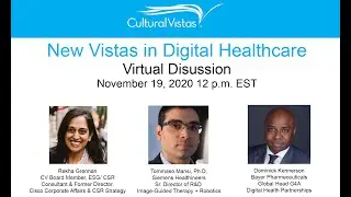New Vistas Dialogues Series: New Vistas in Digital Health