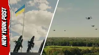 Ukraine’s Independence Day Ceremony Puts Drone Force on Display
