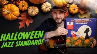 Vince Guaraldi’s “Great Pumpkin Waltz” - Beautiful Jazz Chord melody guitar lesson!