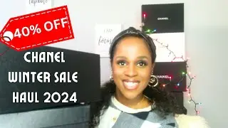 CHANEL 40% OFF WINTER 2024 SALE HAUL | SHOES AND BANDEAUS