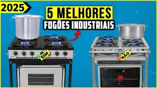 Os 5 Melhores Fog&atilde;o Industrial em 2025! // Tem Bom e Barato, De Baixa Press&atilde;o e Outros.