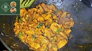 South indian style chicken curry | karivepaku chicken fry | Andhra kodi vepudu recipe #food #chicken