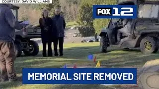 ‘Shameful’: Memorial removed from twice-sold Portland burial plot following judge’s ruling