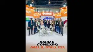 Day 1 of Bauma Conexpo, Greater Noida, India