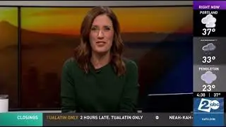 KATU | KATU News This Morning at 4:30am - Weather Alert Open - February 5, 2025