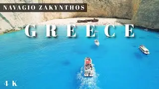 Navagio &ndash; Zakynthos, Ionian Islands, Greece | Aerial Drone 4K #zakynthos #navagio #greece