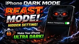 iPhone Dark Mode Beast Mode (Hidden Setting!)